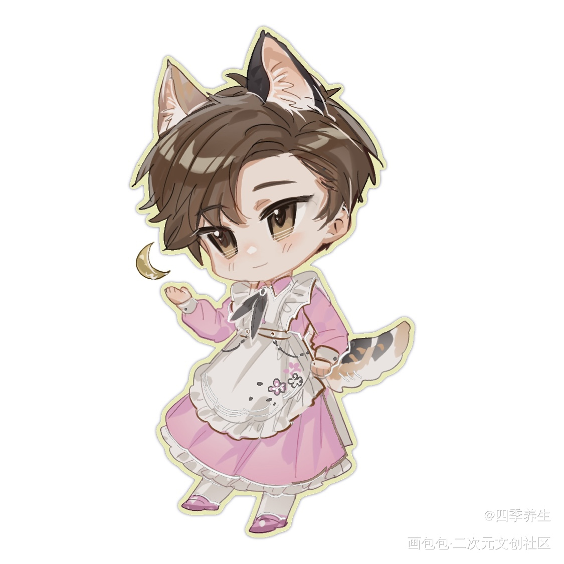 黎咪女仆咖啡厅_谁把谁当真188男团黎朔·谁把谁当真黎朔绘画作品