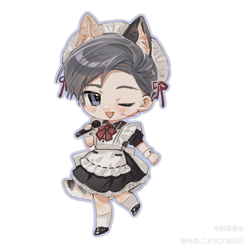 黎咪女仆咖啡厅_谁把谁当真188男团黎朔·谁把谁当真黎朔绘画作品