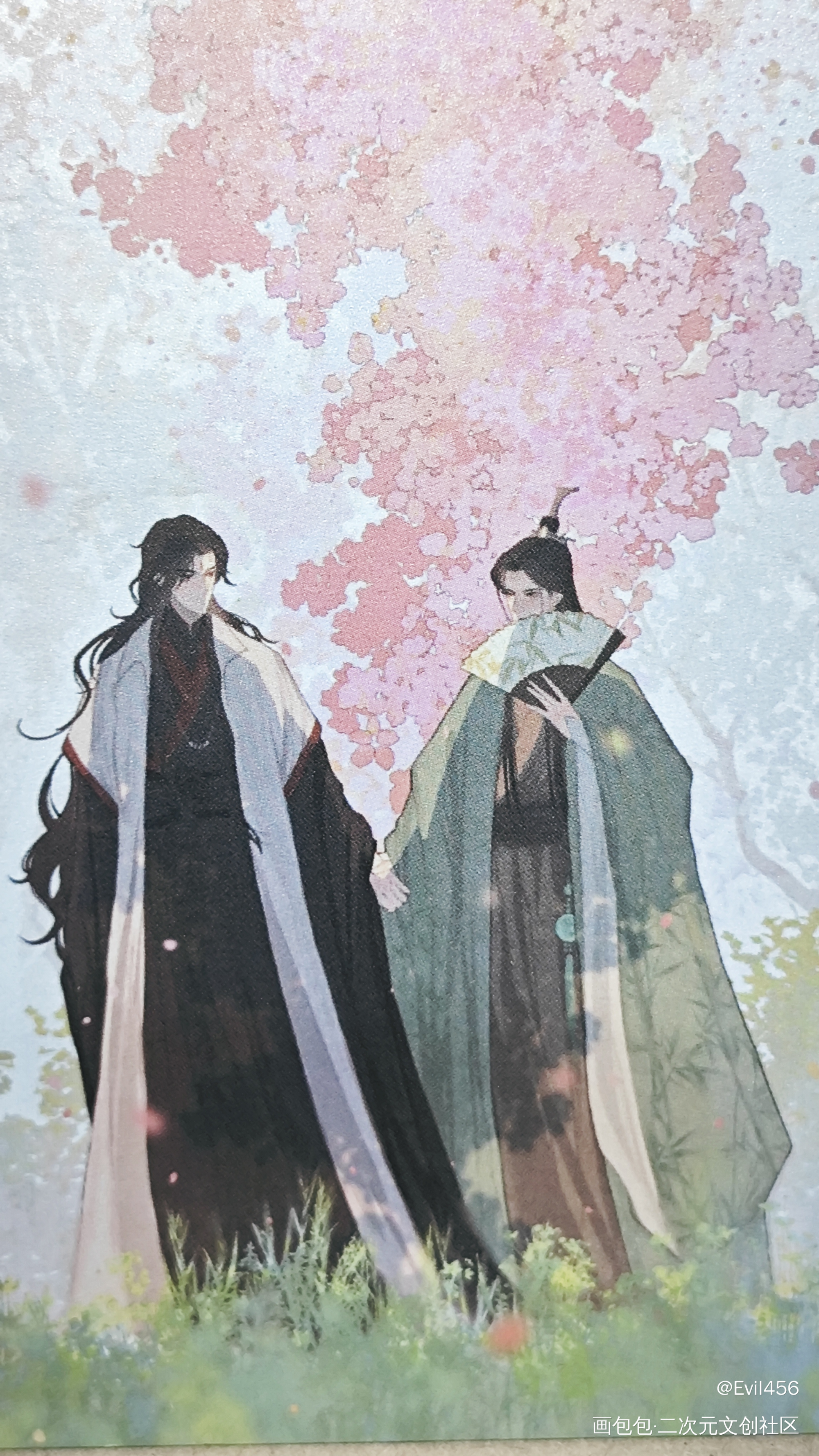 ⁽⁽ଘ( ˙꒳˙ )ଓ⁾⁾_人渣反派自救系统天官赐福魔道祖师授权返图绘画作品