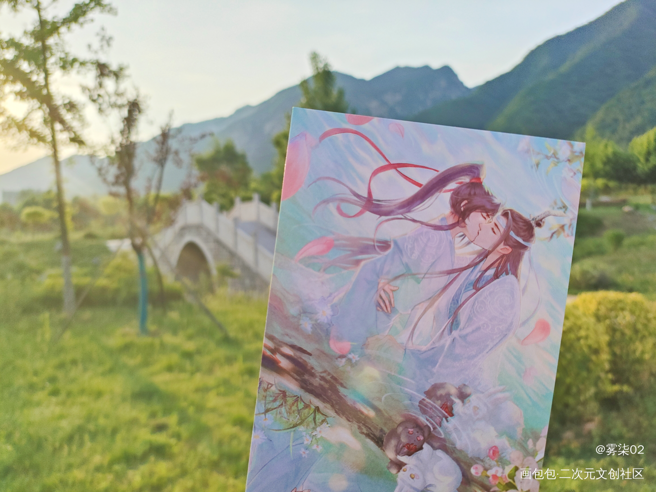 忘羡天生一对❤️_魔道祖师谷美分享忘羡蓝忘机·魔道祖师魏无羡·魔道祖师绘画作品
