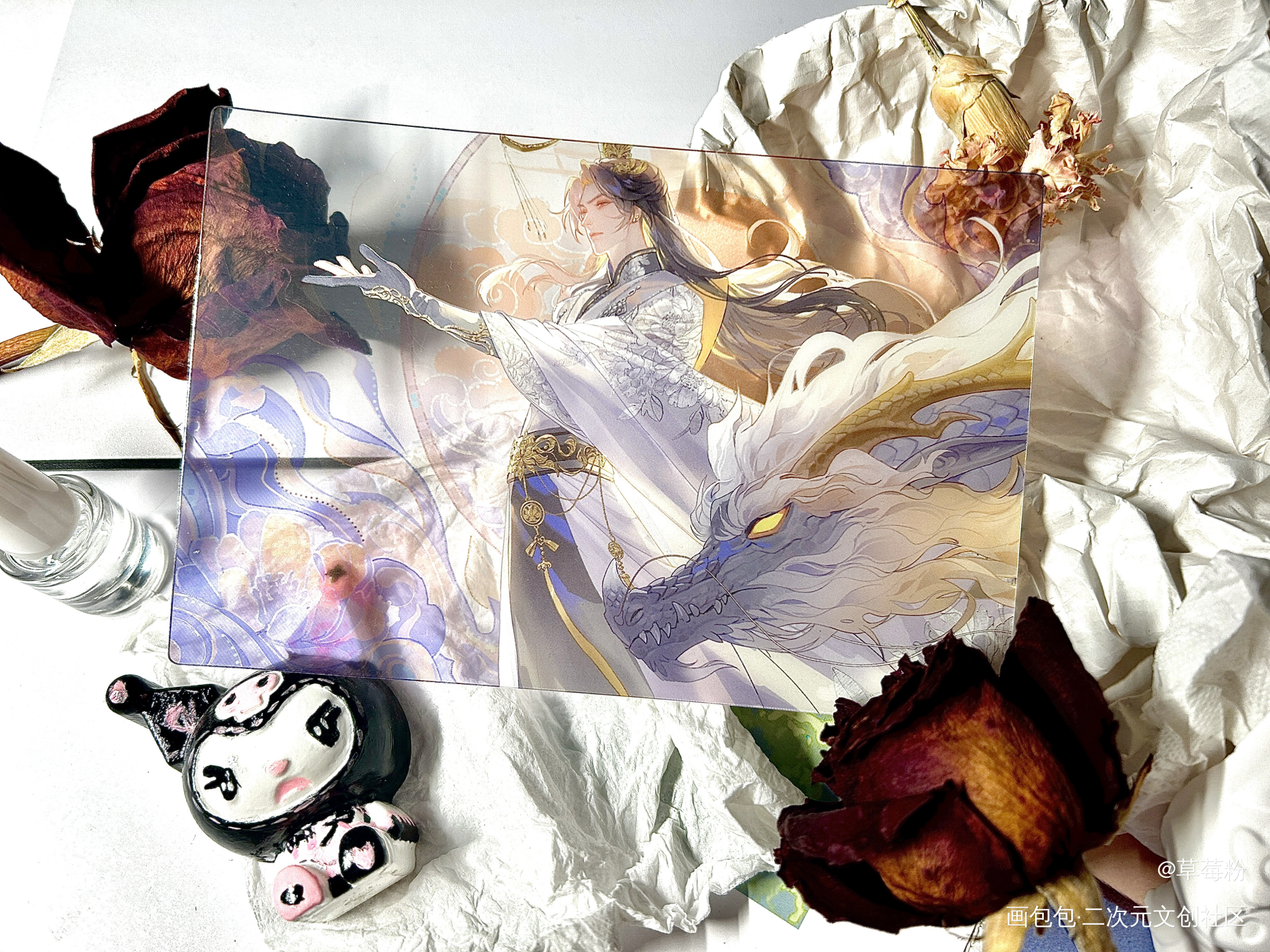 _二哈和他的白猫师尊授权返图绘画作品