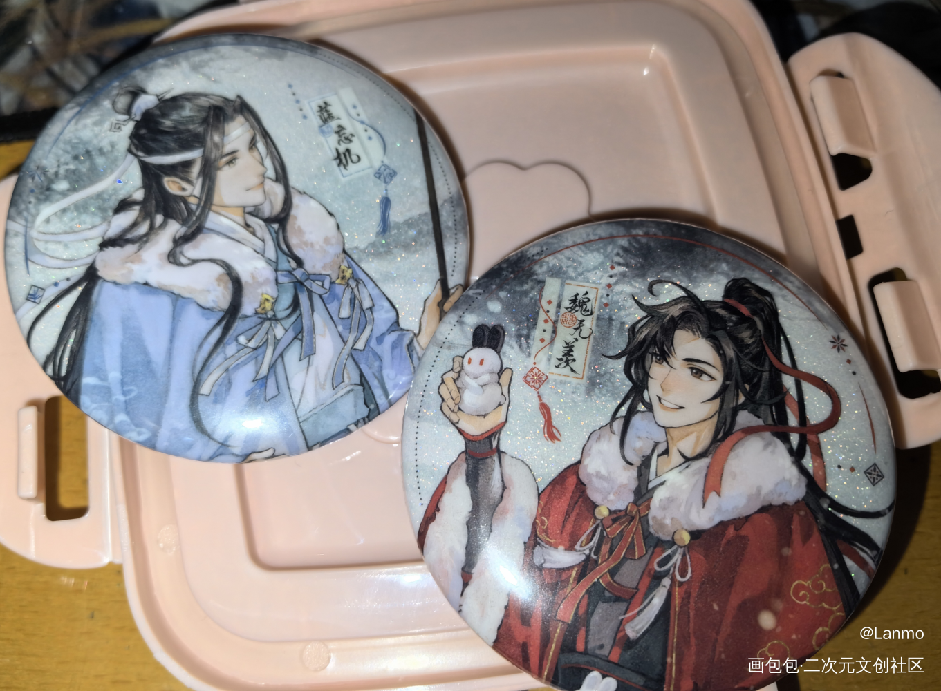 太美啦_魔道祖师蓝忘机·魔道祖师魏无羡·魔道祖师绘画作品