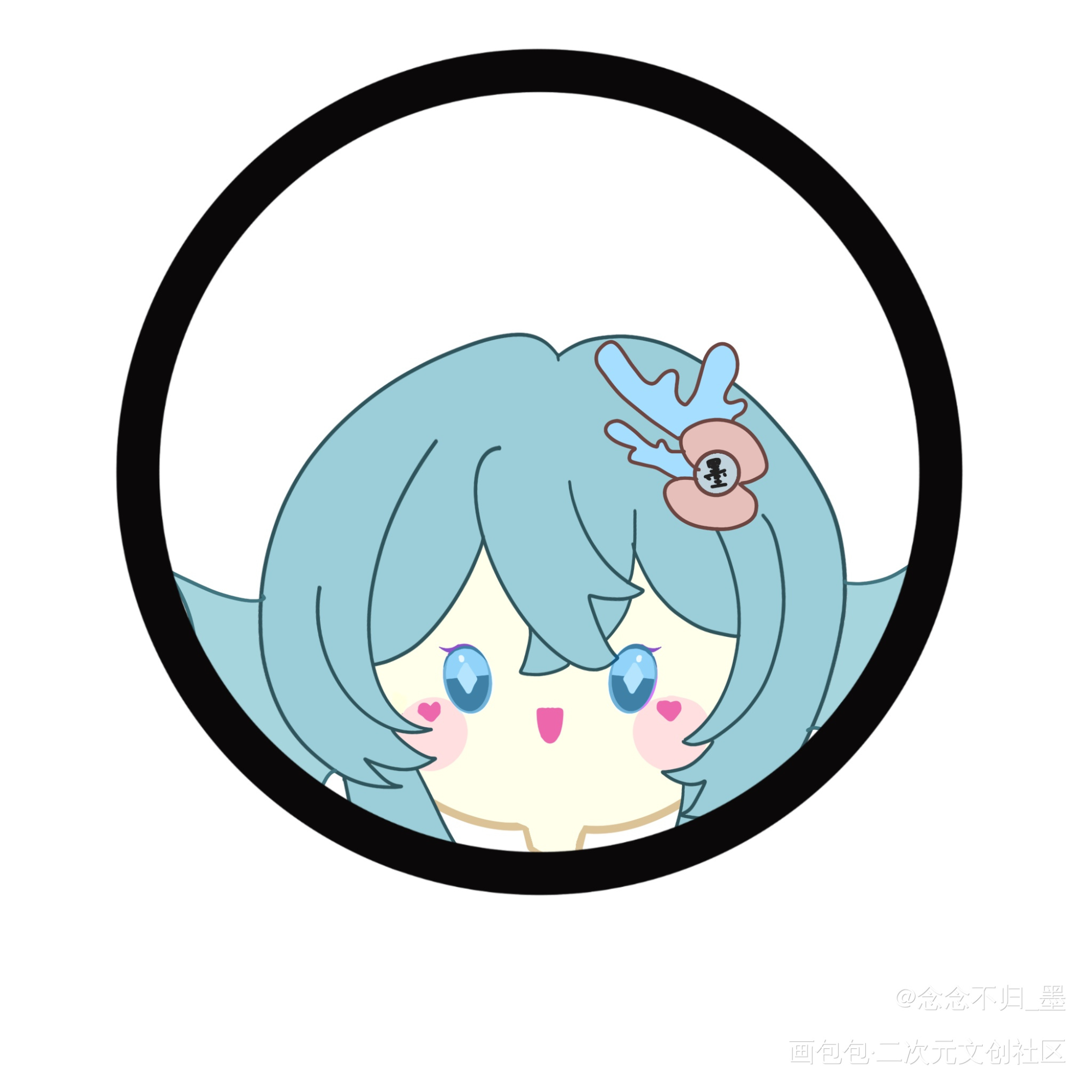 豆豆人鱼墨_墨香铜臭绘画作品