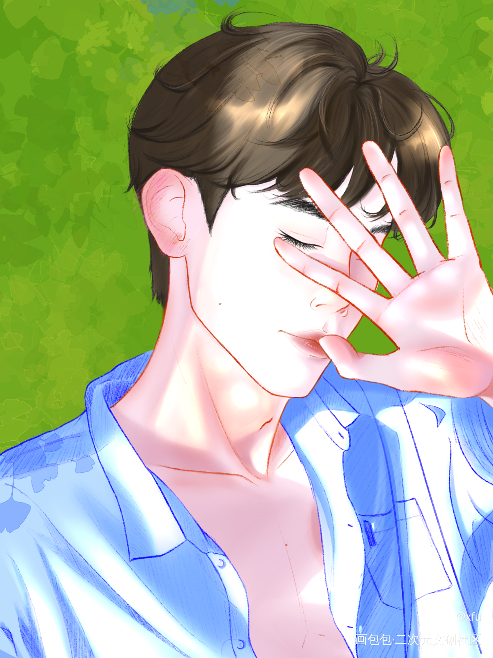 ☀️男孩_头像procreate绘画作品