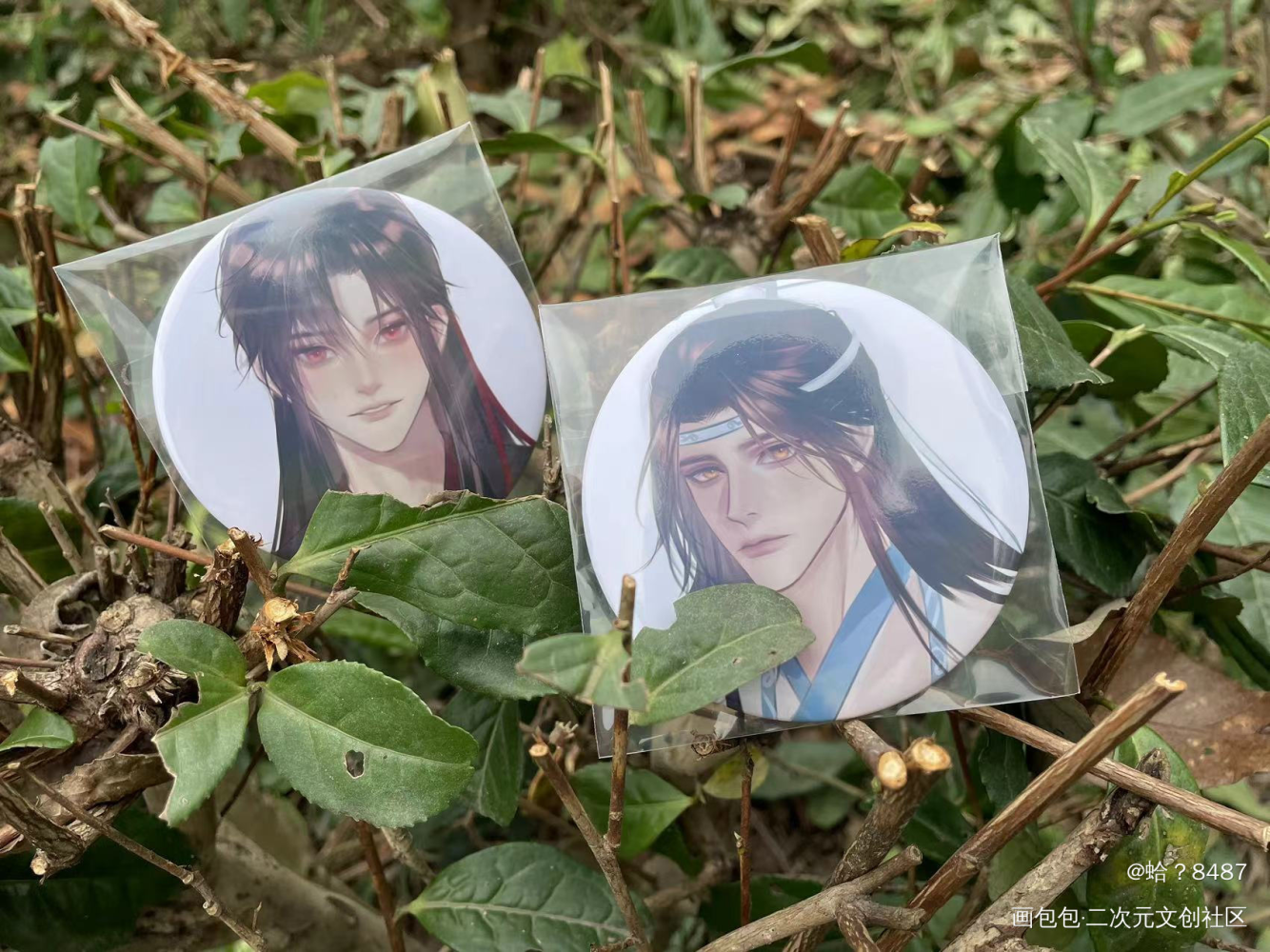 _魔道祖师忘羡蓝忘机·魔道祖师魏无羡·魔道祖师墨香铜臭绘画作品
