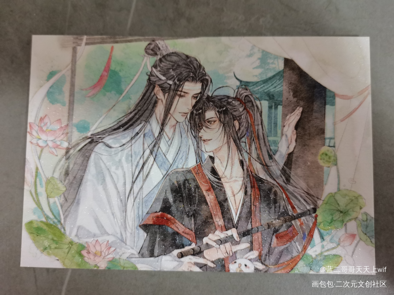 _魔道祖师无料返图绘画作品