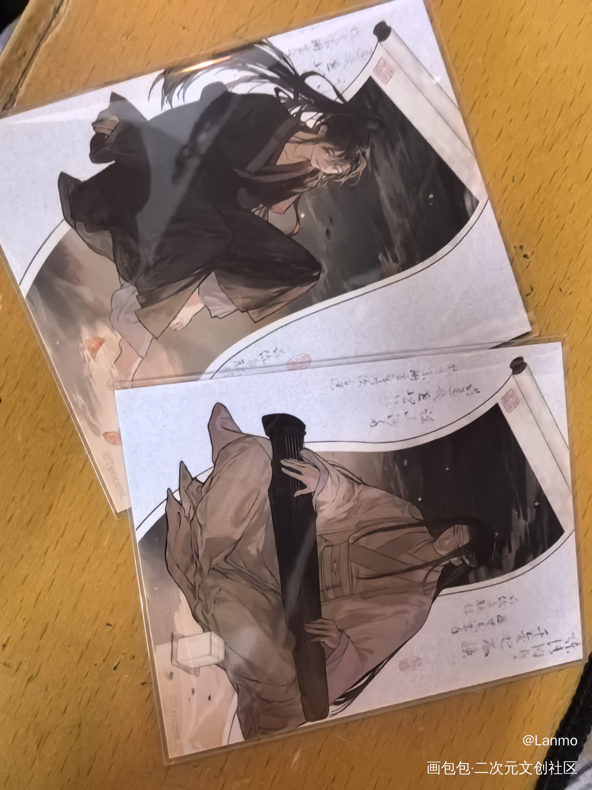 太美啦_魔道祖师蓝忘机·魔道祖师魏无羡·魔道祖师绘画作品
