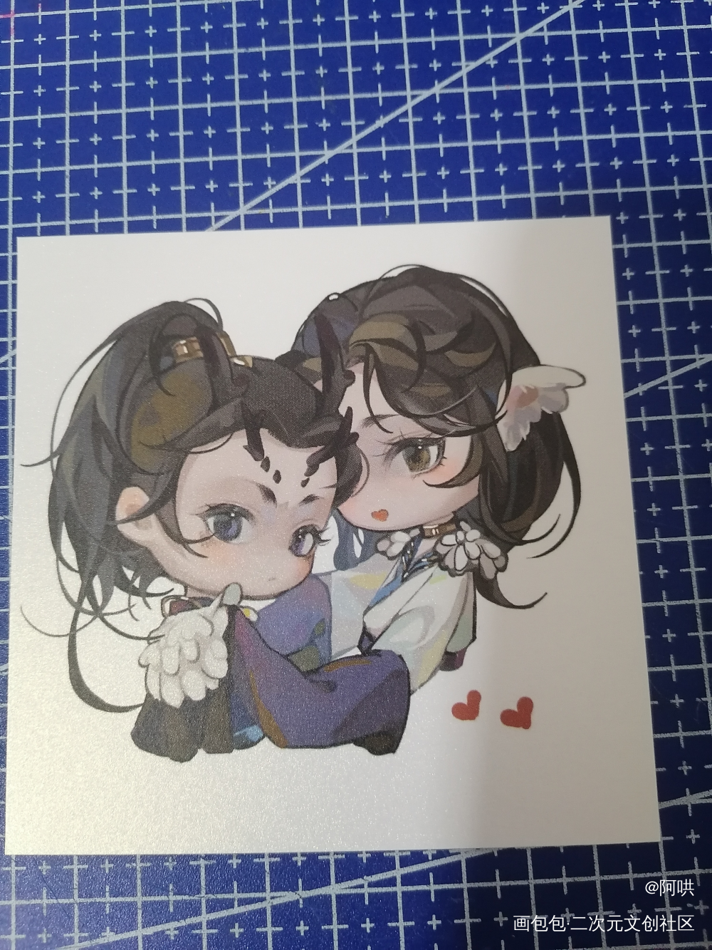 _二哈和他的白猫师尊无料返图绘画作品