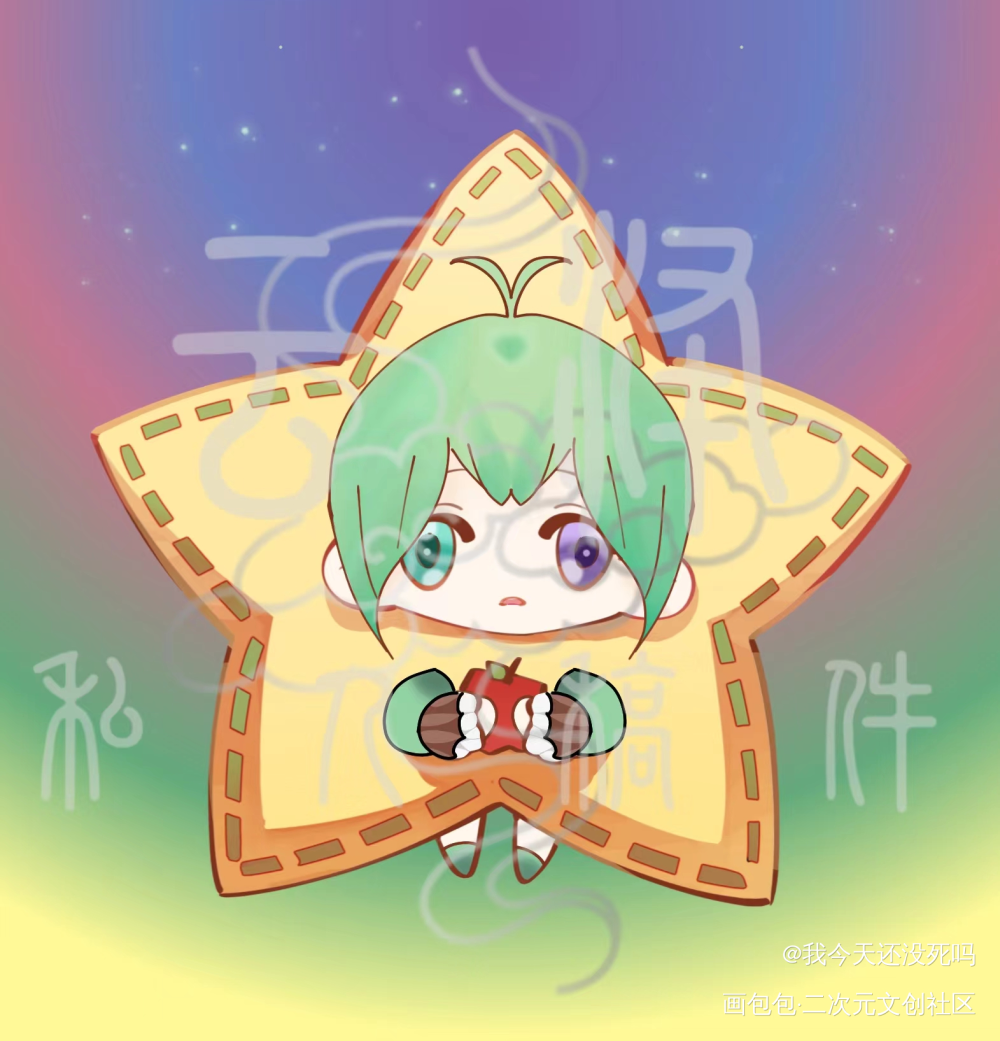 _可爱绘画作品
