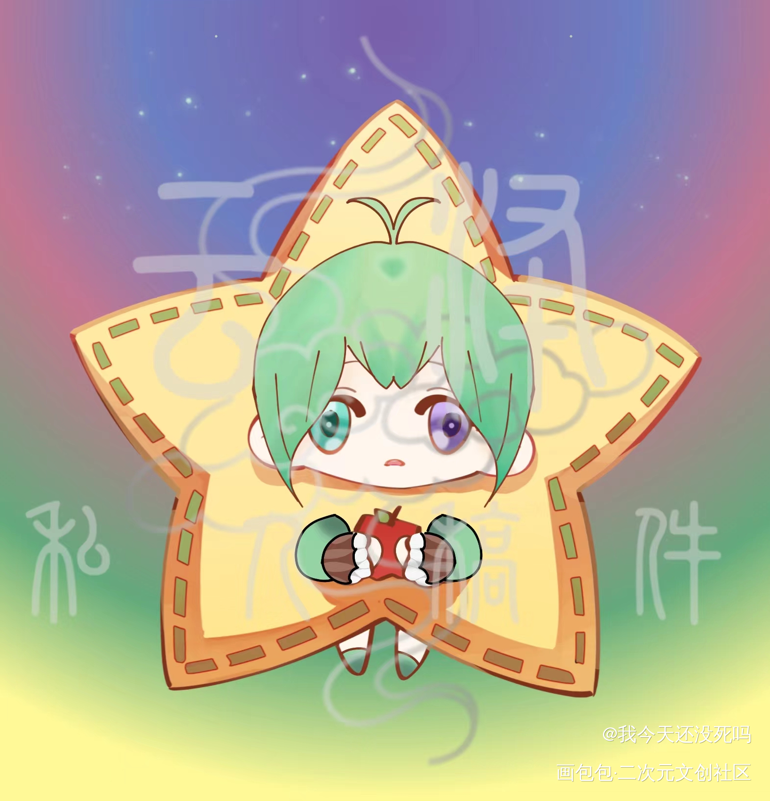 _可爱绘画作品