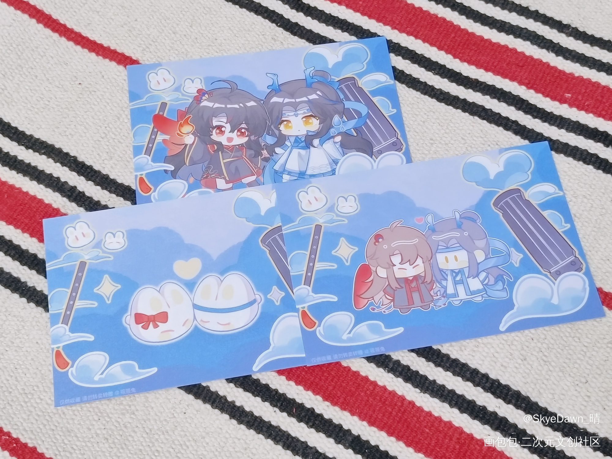 _周边秀洛冰河·人渣反派自救系统沈清秋·人渣反派自救系统蓝忘机·魔道祖师魏无羡·魔道祖师绘画作品