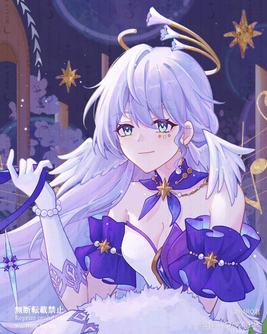 【知更鸟】希望有羽毛和翅膀_崩坏星穹铁道崩铁知更鸟知更鸟桌面厚涂我要上首推同人绘画绘画作品