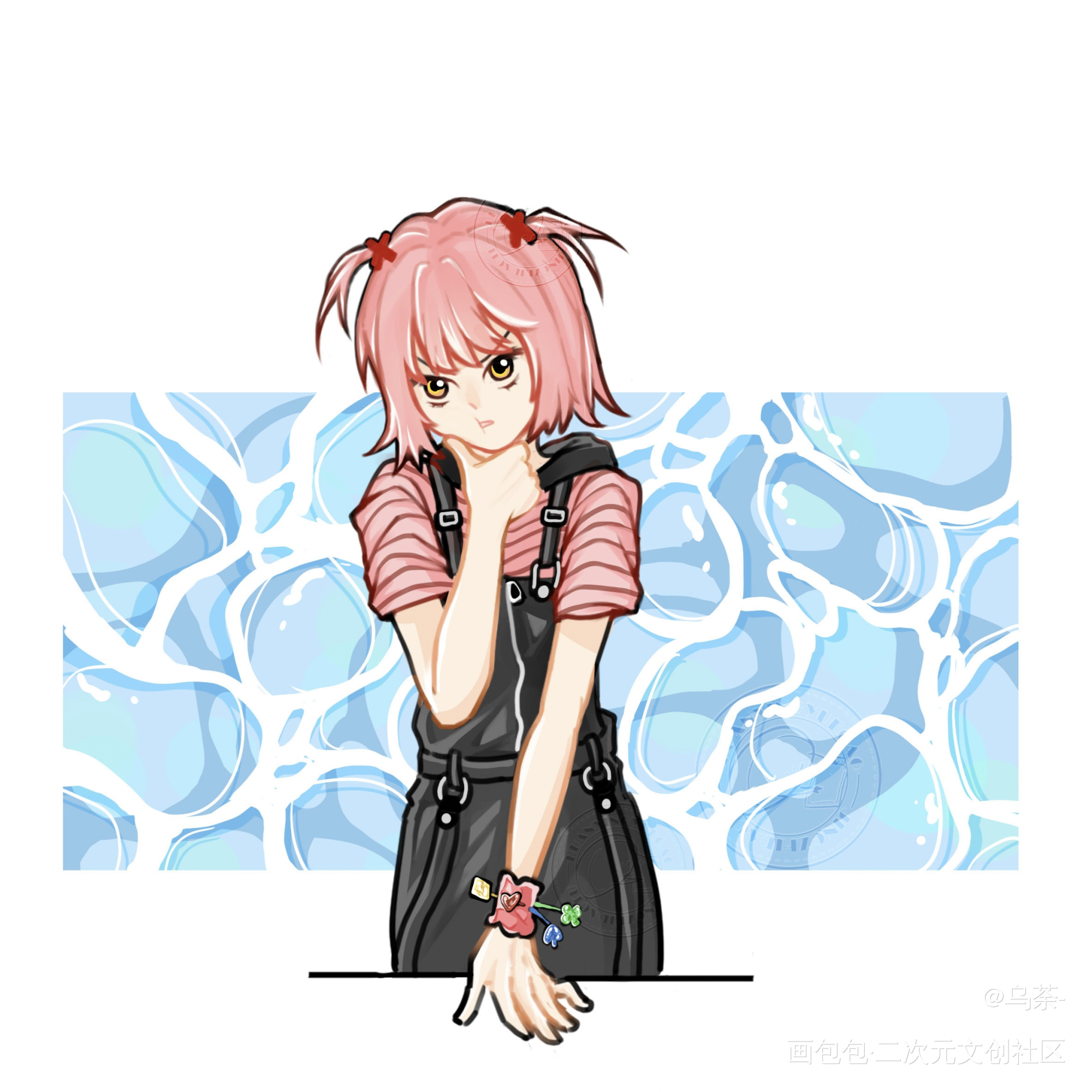 酷毙火辣的日奈森亚梦同学_守护甜心亚梦绘画作品