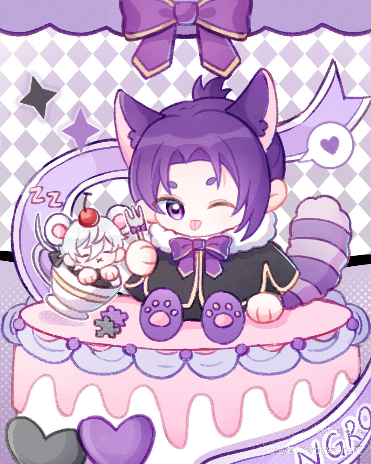 凪玲🍰_Q版同人蓝锁凪玲绘画绘画作品