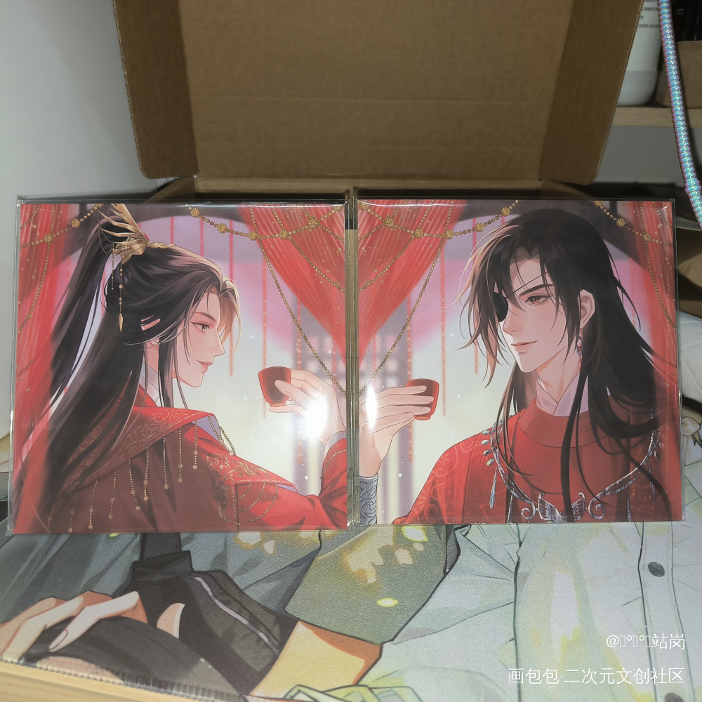 _天官赐福无料返图花城·天官赐福谢怜·天官赐福绘画作品