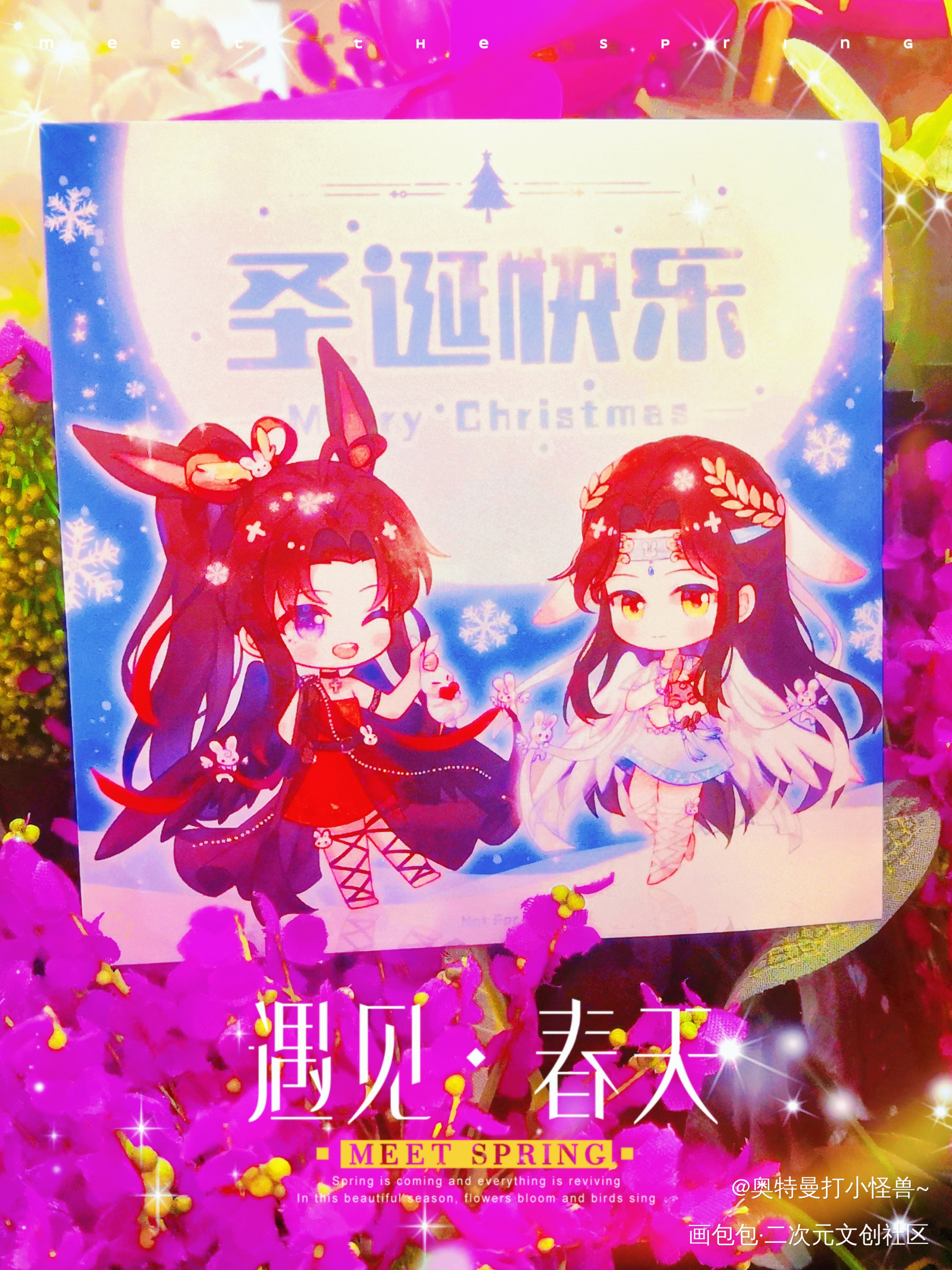 天使&恶魔_魔道祖师忘羡蓝忘机·魔道祖师魏无羡·魔道祖师绘画作品