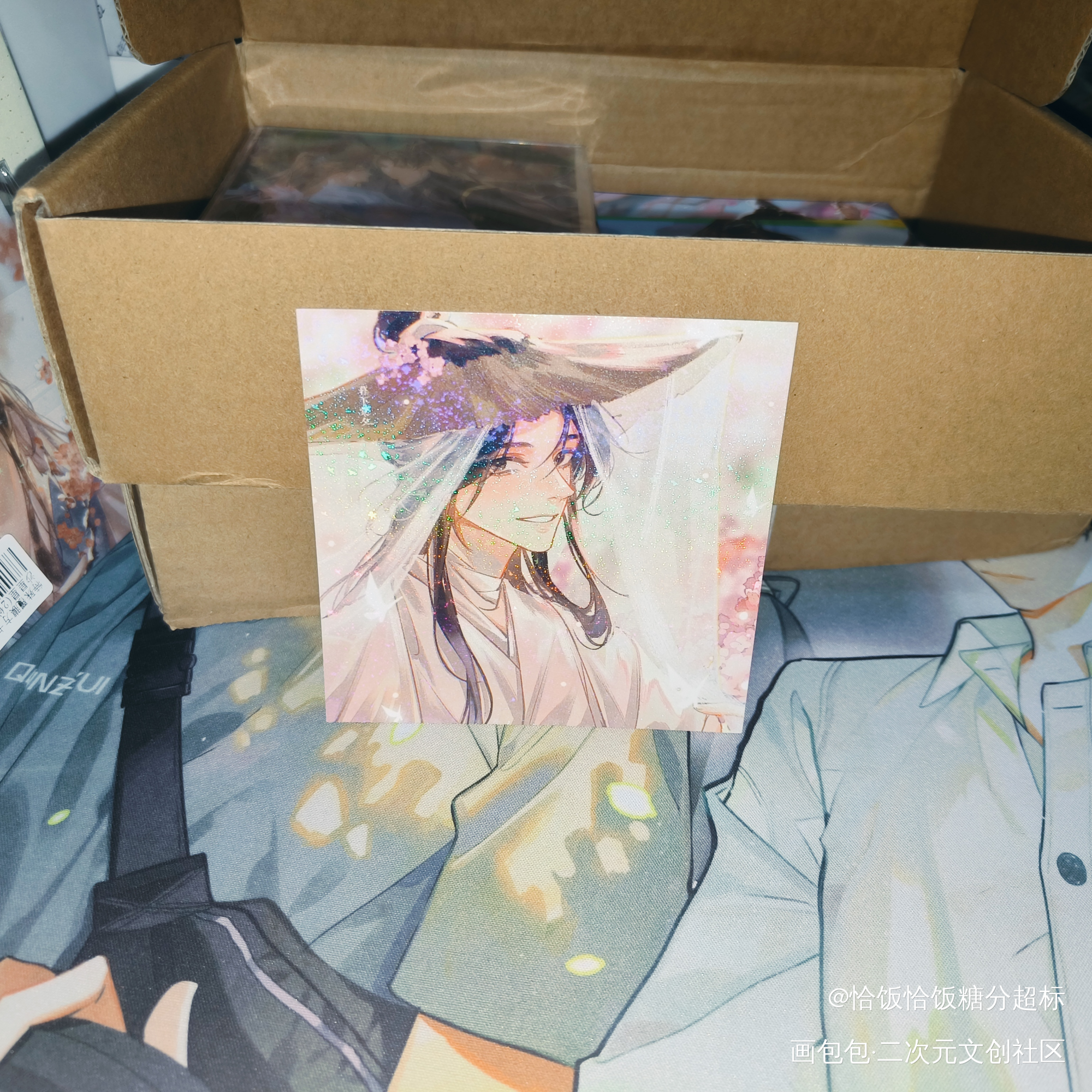 _天官赐福魔道祖师无料返图花城·天官赐福谢怜·天官赐福蓝忘机·魔道祖师魏无羡·魔道祖师绘画作品