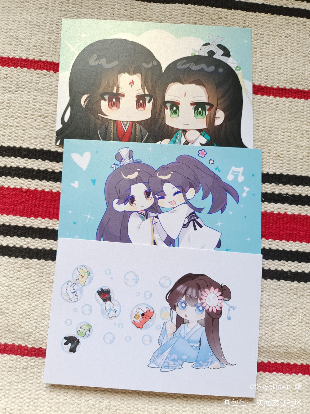 _花城·天官赐福谢怜·天官赐福洛冰河·人渣反派自救系统沈清秋·人渣反派自救系统蓝忘机·魔道祖师绘画作品