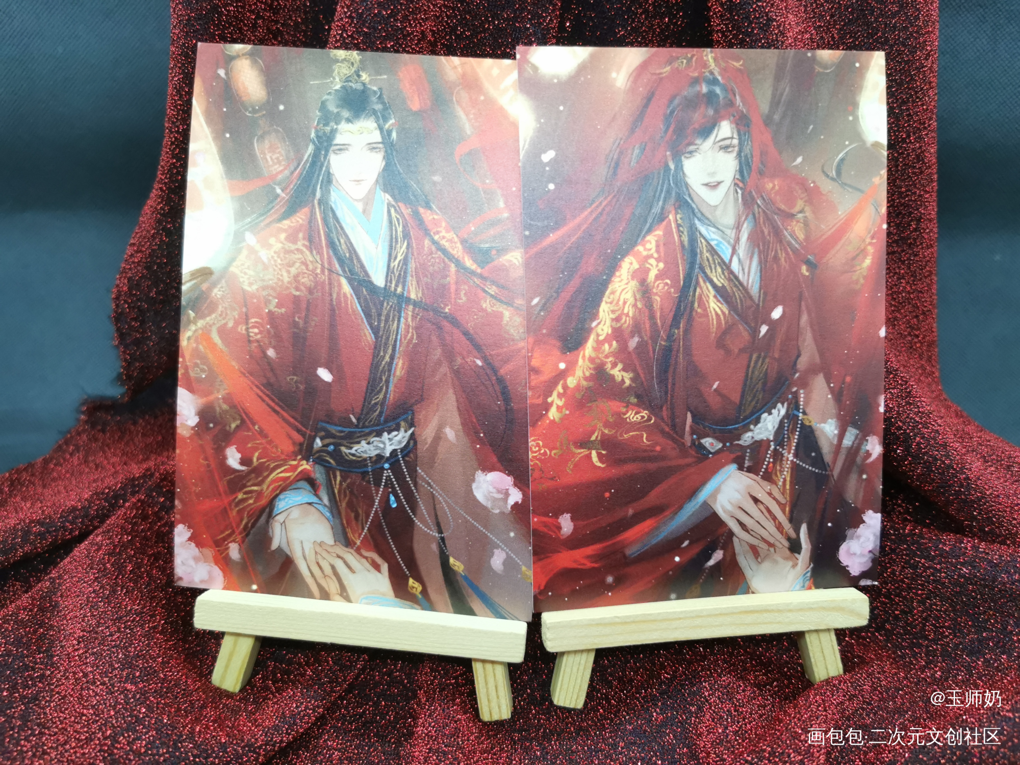 _魔道祖师授权返图忘羡魏无羡·魔道祖师魏无羡古风绘画作品
