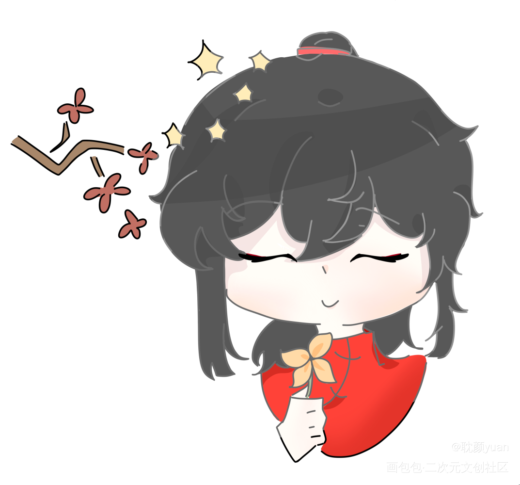美瓷_彩色条漫绘画作品