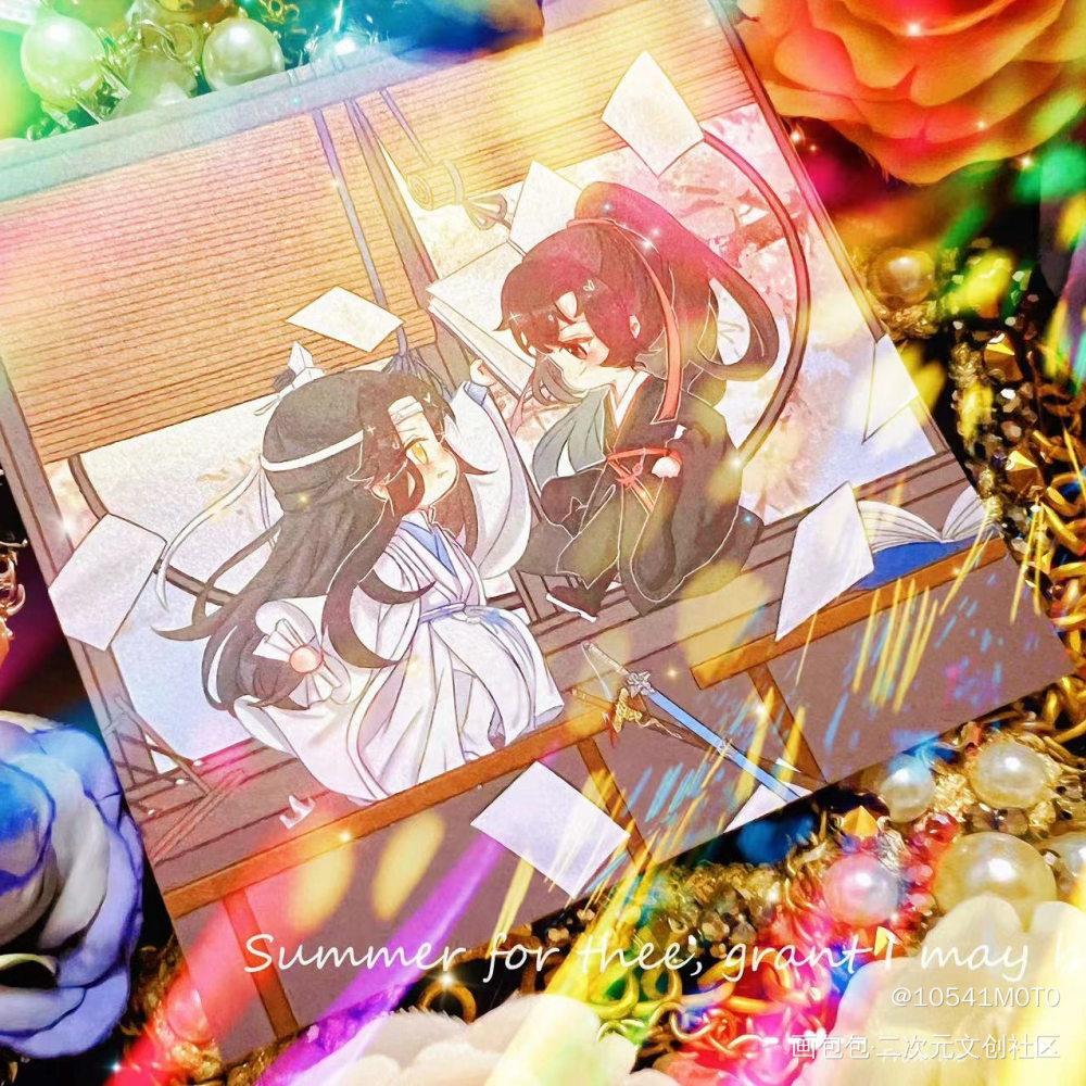 _魔道祖师蓝忘机·魔道祖师魏无羡·魔道祖师绘画作品