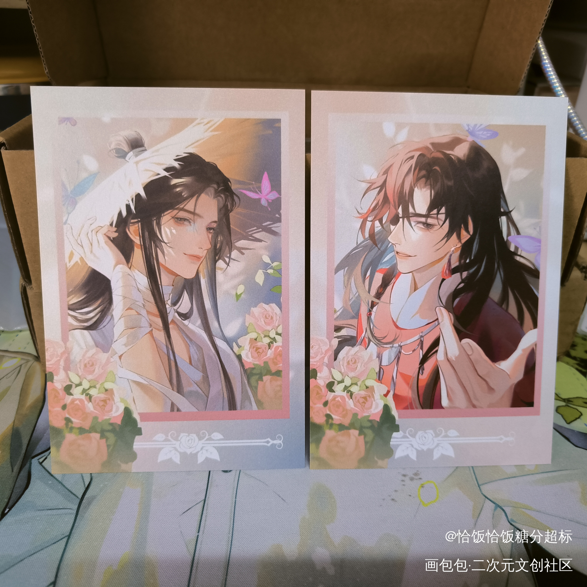 _天官赐福无料返图花城·天官赐福谢怜·天官赐福绘画作品