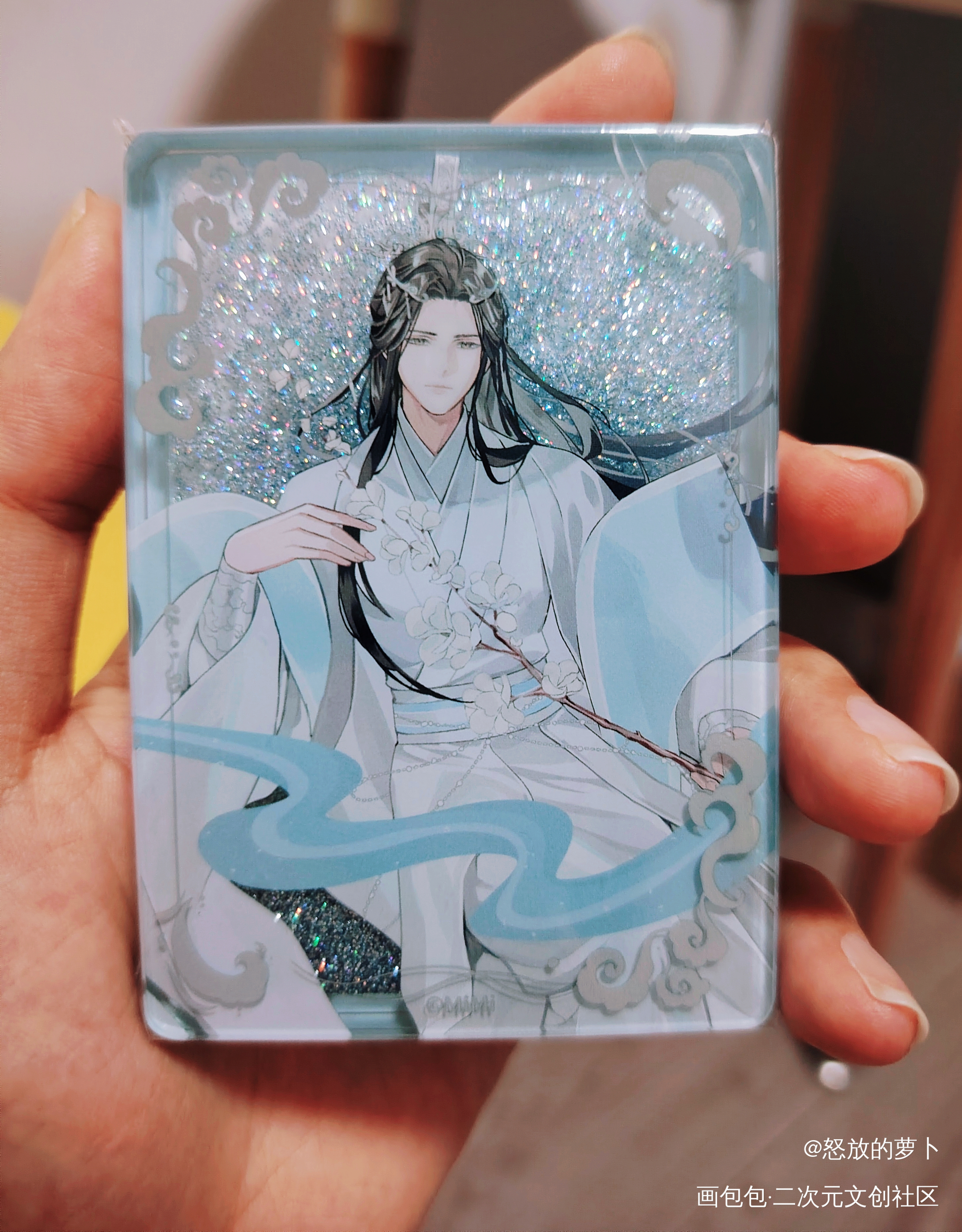 飞花流麻_魔道祖师蓝忘机魏无羡绘画作品