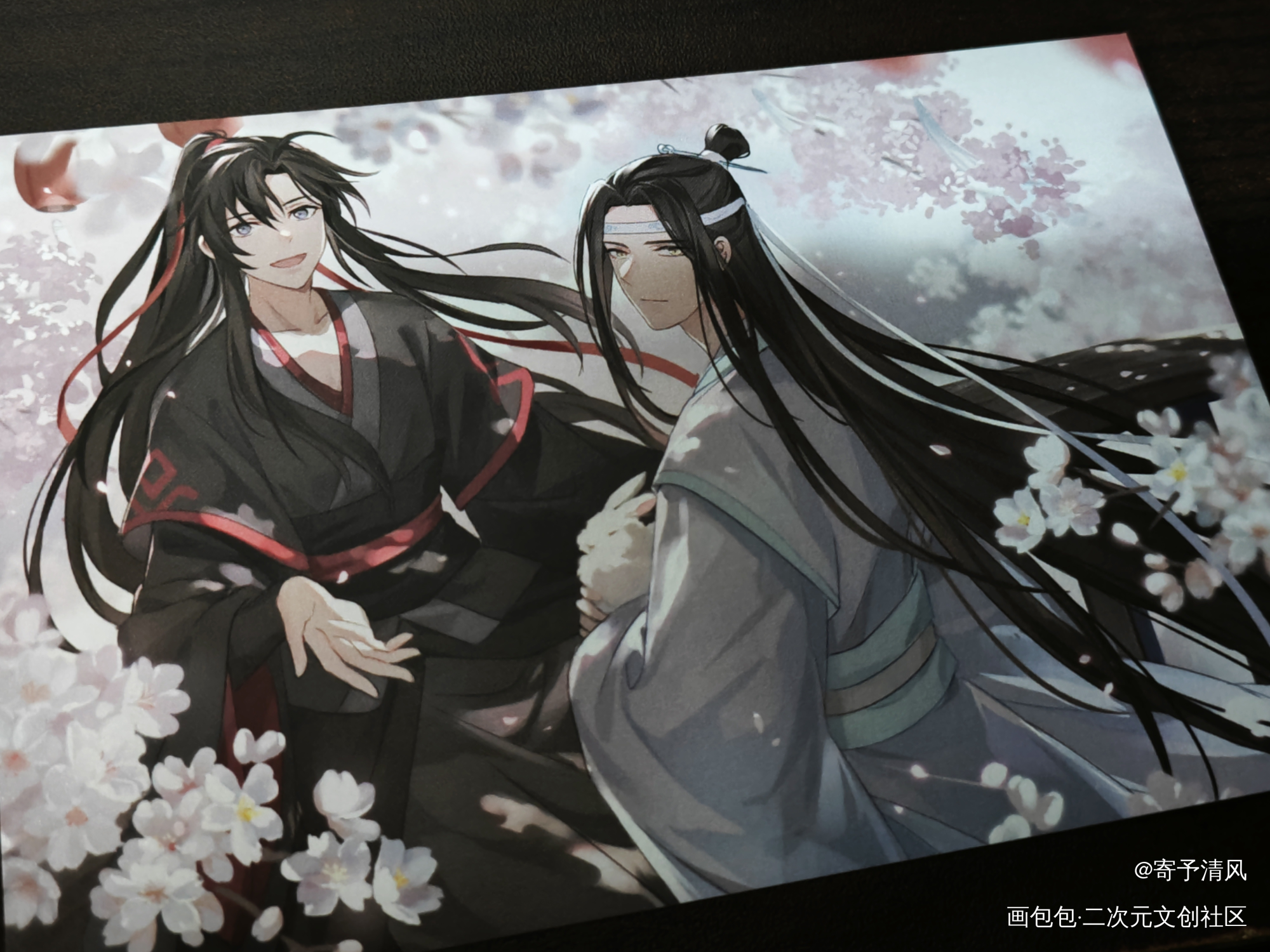 _魔道祖师无料返图绘画作品