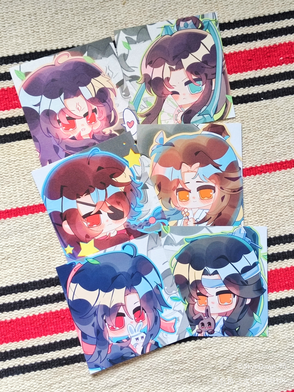 _花城·天官赐福洛冰河·人渣反派自救系统沈清秋·人渣反派自救系统蓝忘机·魔道祖师魏无羡·魔道祖师绘画作品