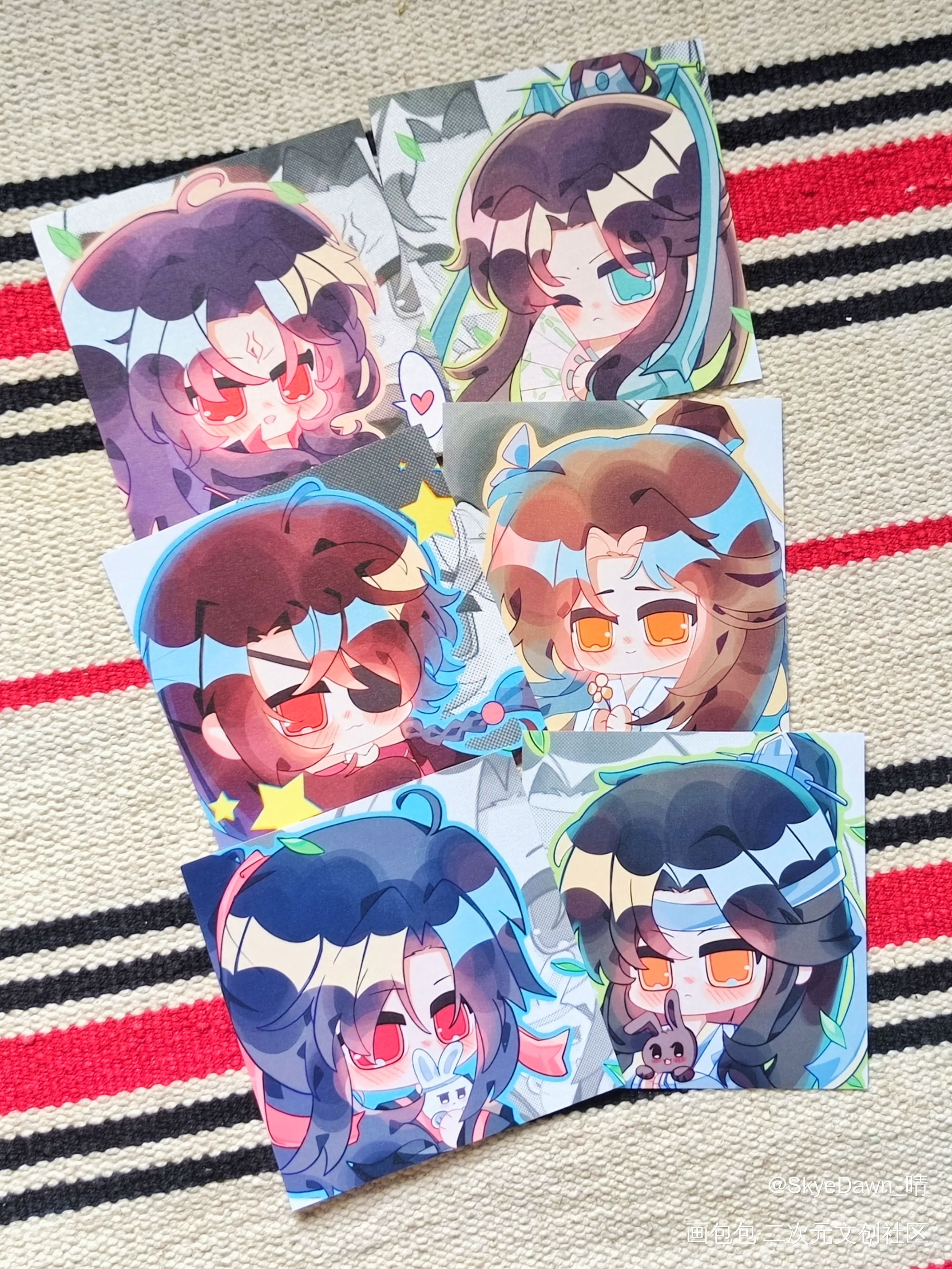 _花城·天官赐福洛冰河·人渣反派自救系统沈清秋·人渣反派自救系统蓝忘机·魔道祖师魏无羡·魔道祖师绘画作品