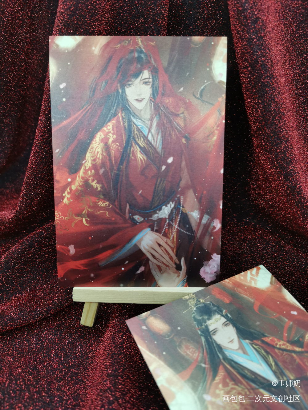 _魔道祖师授权返图忘羡魏无羡·魔道祖师魏无羡古风绘画作品