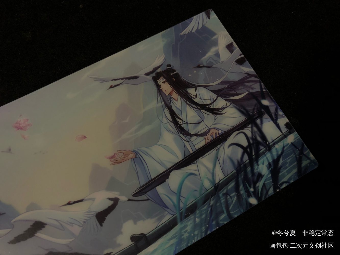 _魔道祖师无料返图周边秀蓝忘机·魔道祖师绘画作品