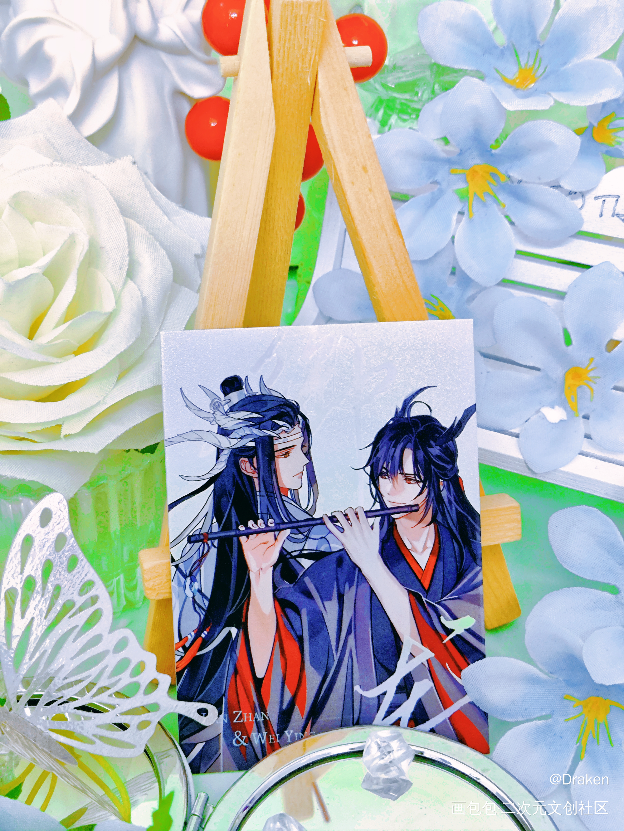 _魔道祖师蓝忘机·魔道祖师魏无羡·魔道祖师绘画作品