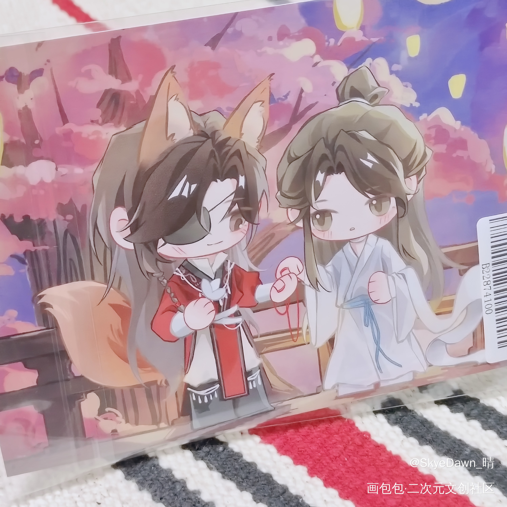_花城·天官赐福谢怜·天官赐福洛冰河·人渣反派自救系统沈清秋·人渣反派自救系统蓝忘机·魔道祖师绘画作品