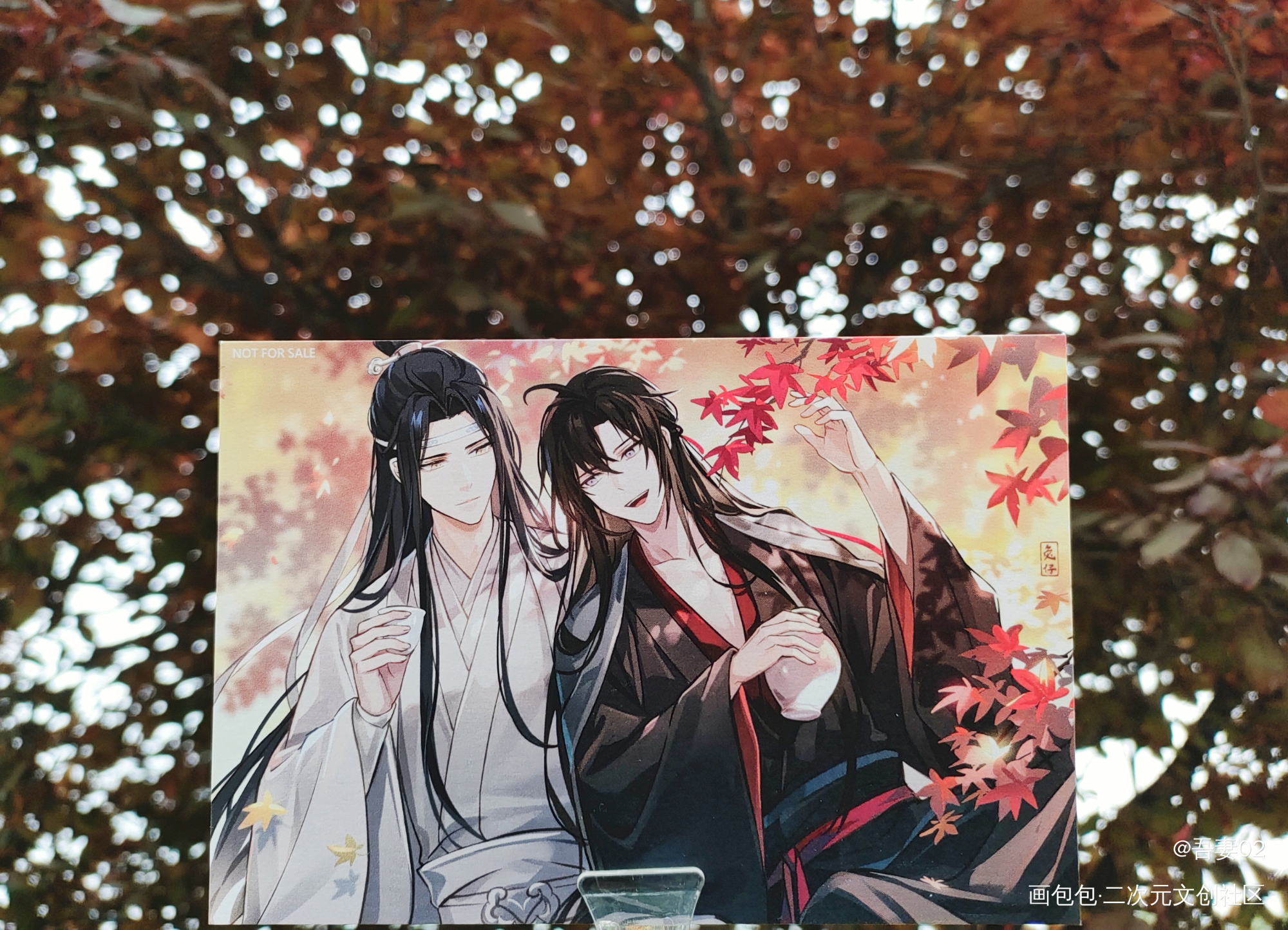 忘羡天生一对_魔道祖师忘羡蓝忘机·魔道祖师魏无羡·魔道祖师绘画作品