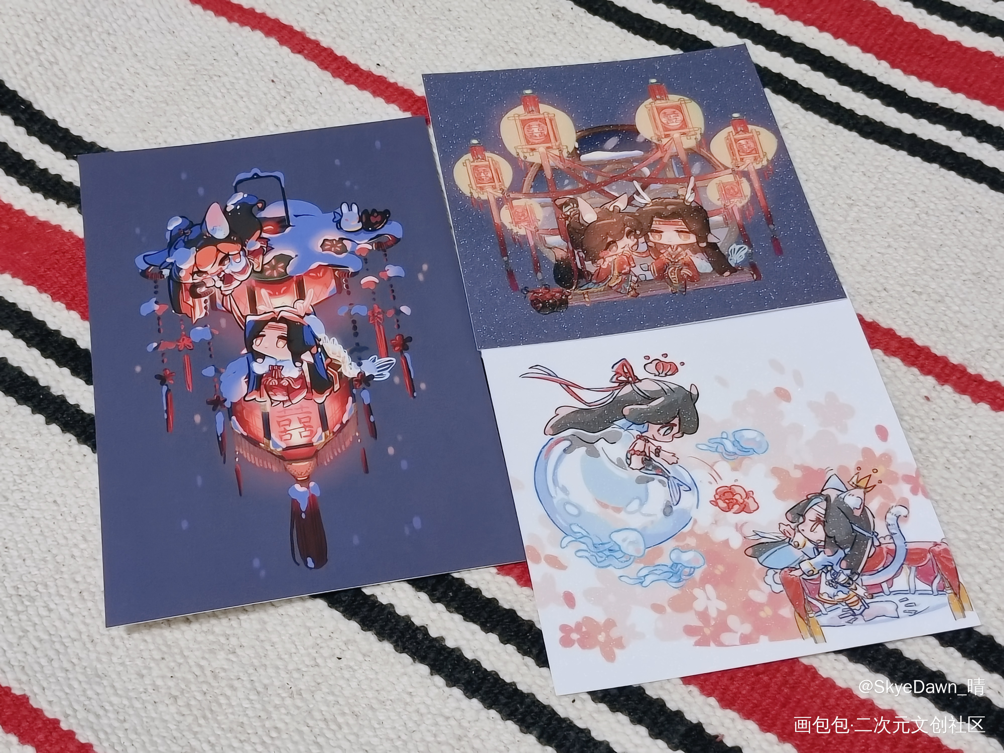 _花城·天官赐福洛冰河·人渣反派自救系统沈清秋·人渣反派自救系统蓝忘机·魔道祖师魏无羡·魔道祖师绘画作品