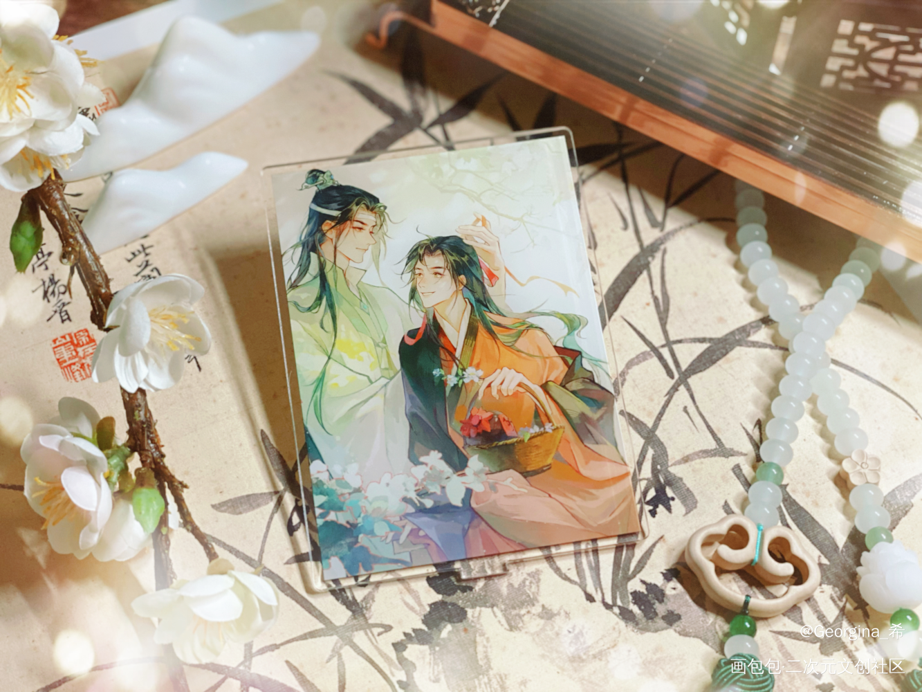 _魔道祖师蓝忘机·魔道祖师魏无羡·魔道祖师绘画作品