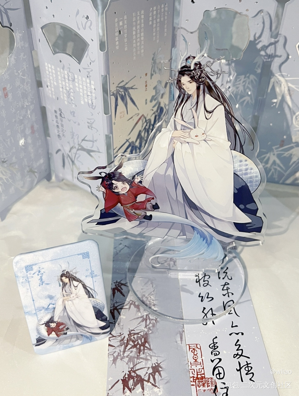 谢谢想想老师的无料_魔道祖师无料返图绘画作品