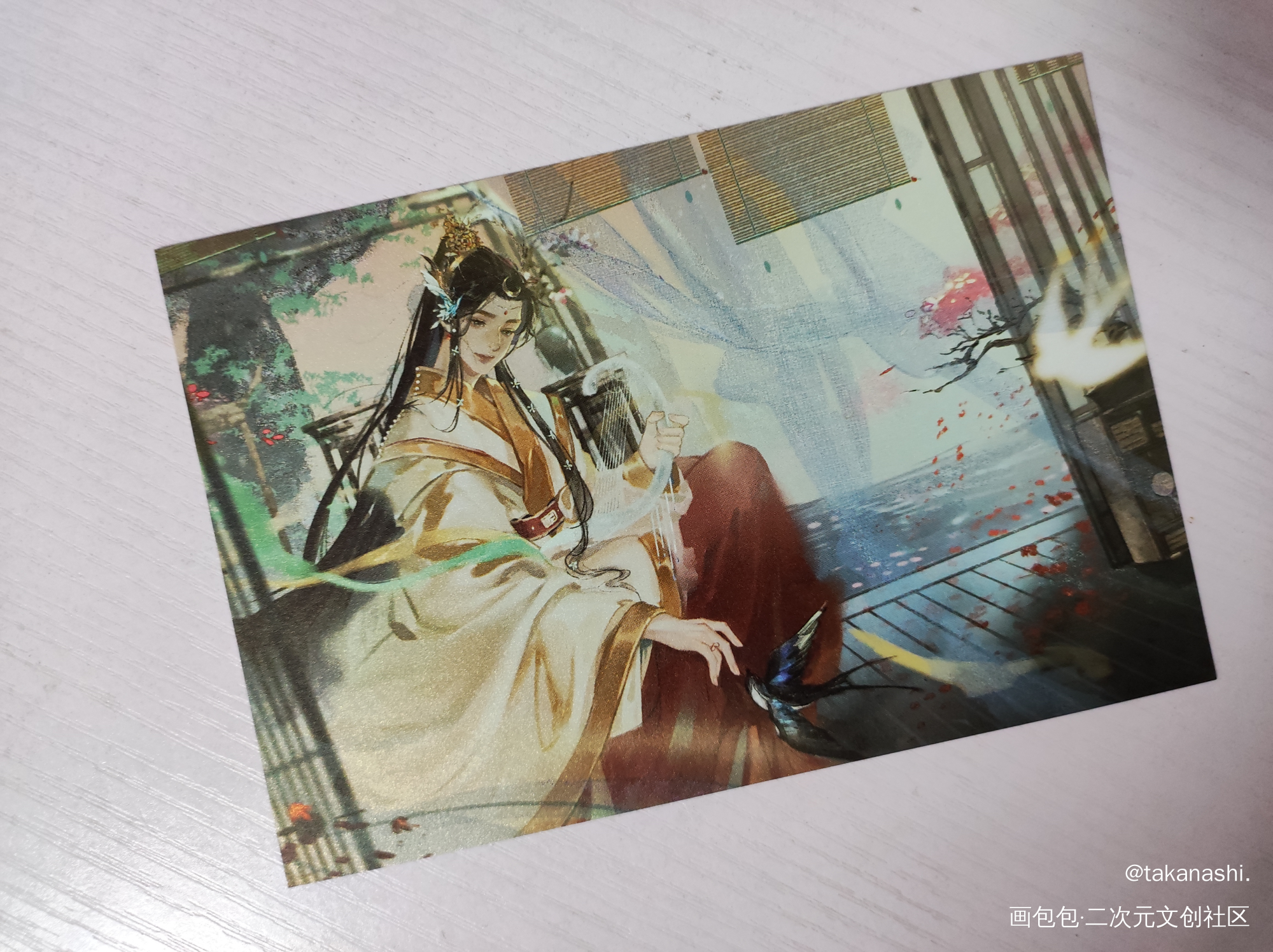 _天官赐福授权返图绘画作品