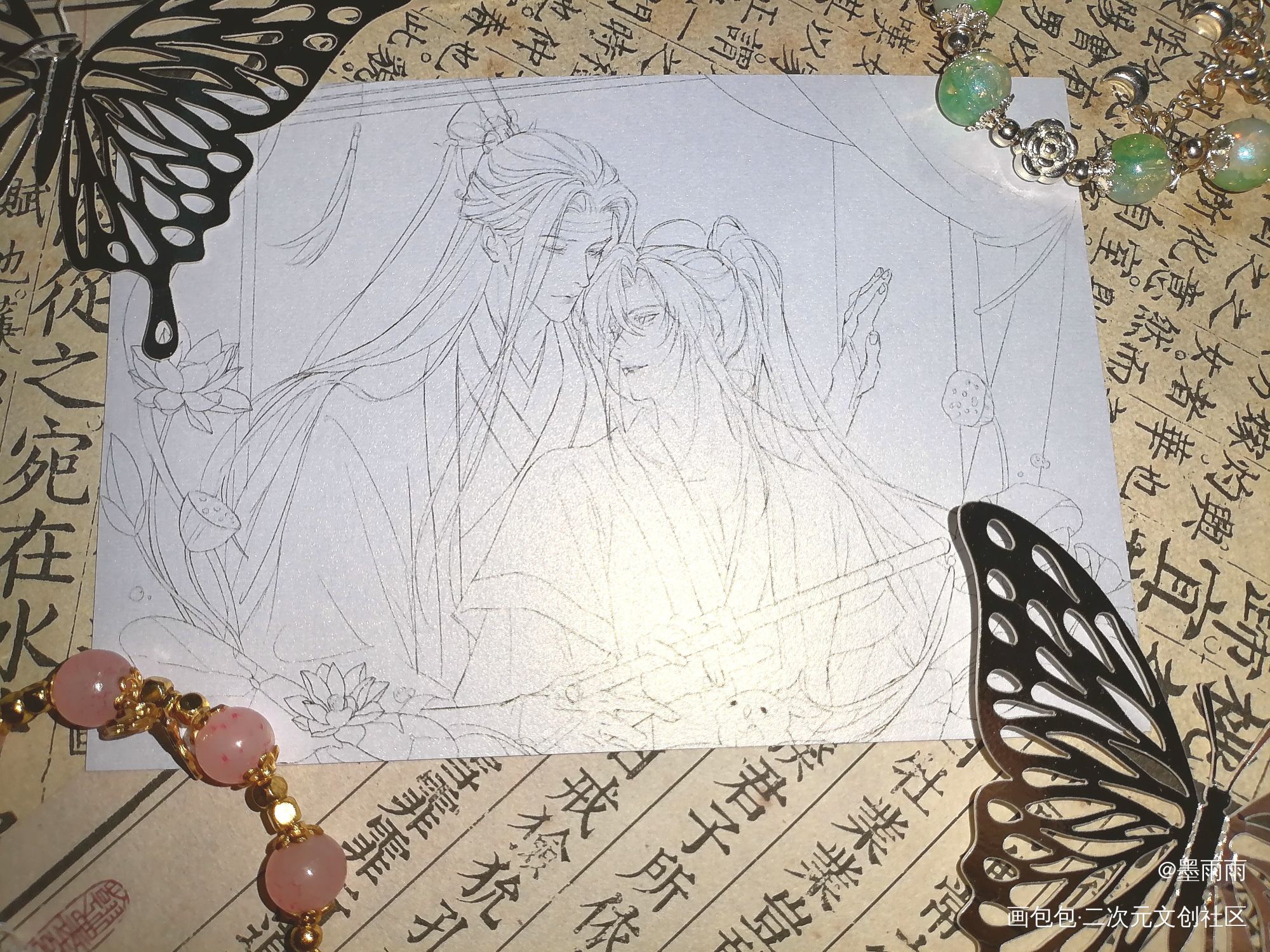 _魔道祖师无料返图谢怜·天官赐福沈清秋·人渣反派自救系统蓝忘机·魔道祖师魏无羡·魔道祖师绘画作品
