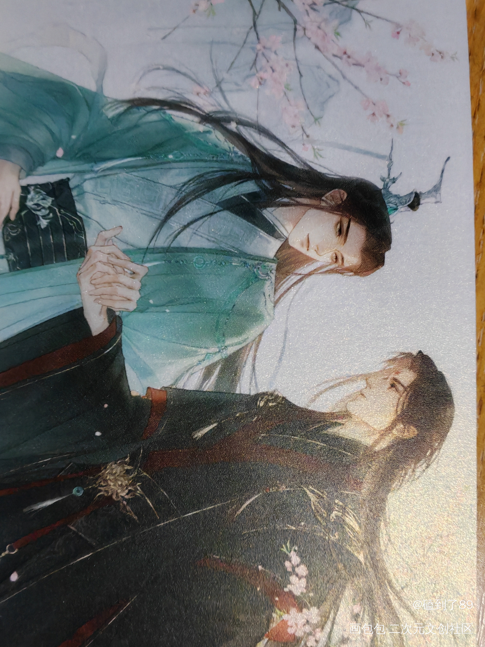 筠川老师渣反明信片返图_人渣反派自救系统无料返图绘画作品