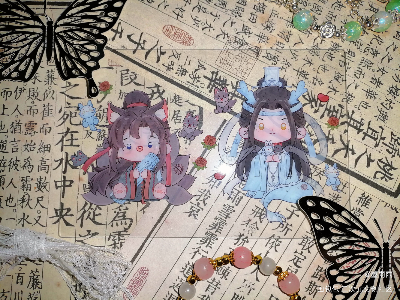 _魔道祖师无料返图谢怜·天官赐福沈清秋·人渣反派自救系统蓝忘机·魔道祖师魏无羡·魔道祖师绘画作品