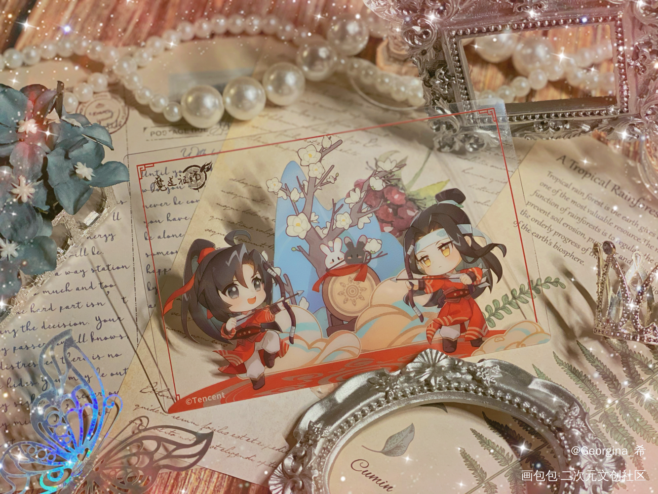 _魔道祖师蓝忘机·魔道祖师魏无羡·魔道祖师绘画作品