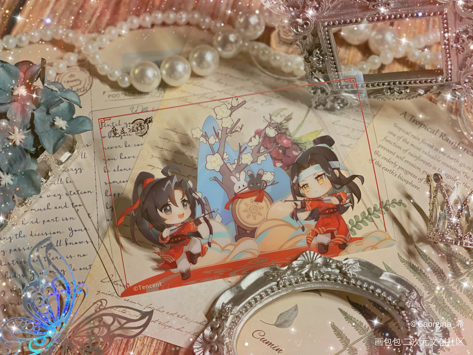 _魔道祖师蓝忘机·魔道祖师魏无羡·魔道祖师绘画作品