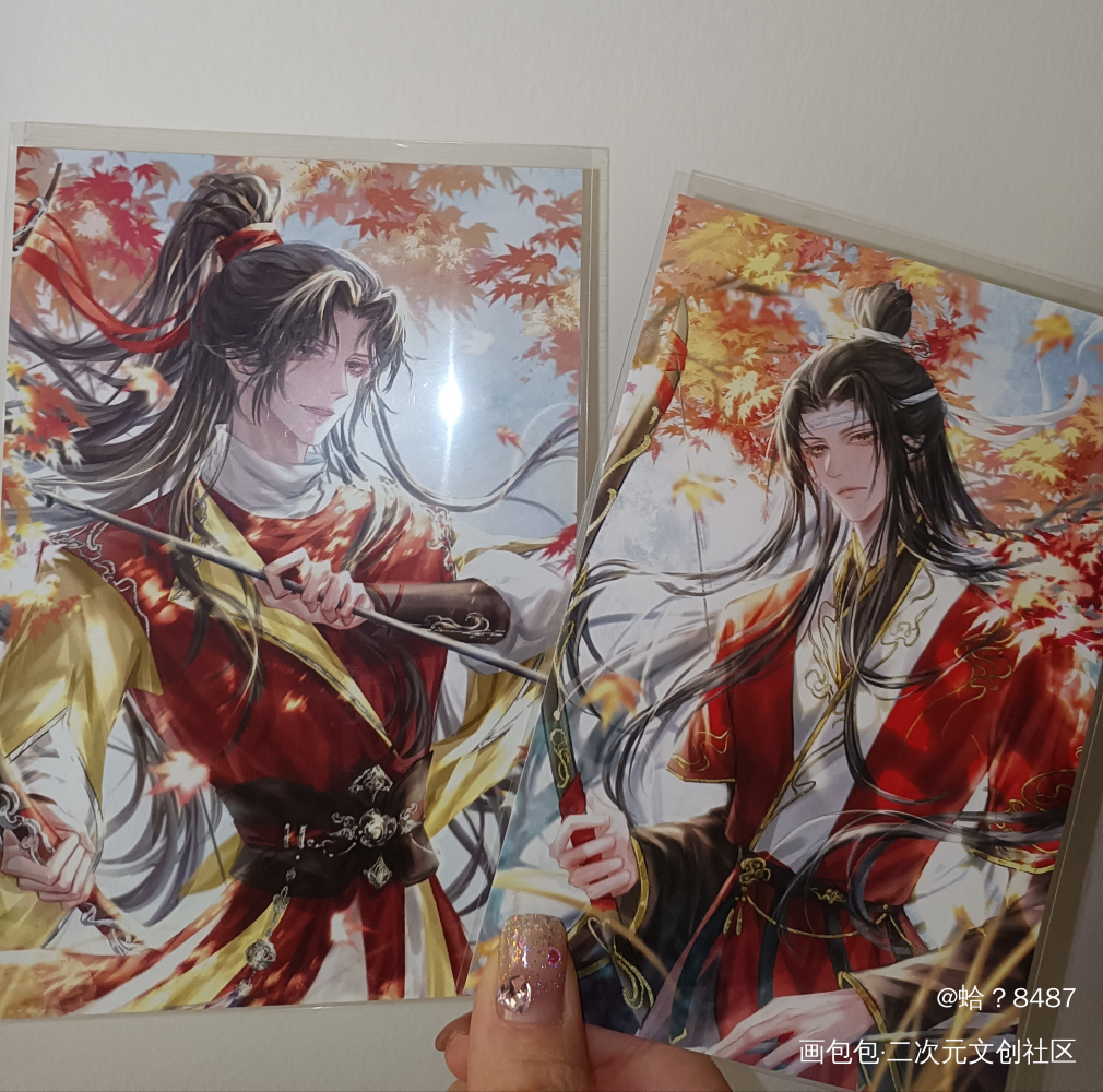 _魔道祖师忘羡蓝忘机·魔道祖师魏无羡·魔道祖师墨香铜臭绘画作品