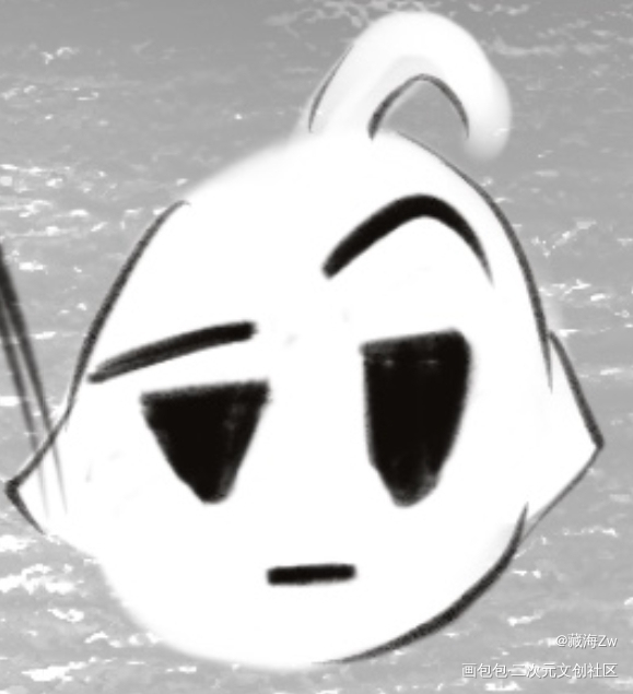 新概念♂铜_盗墓笔记瓶邪黑白绘画作品