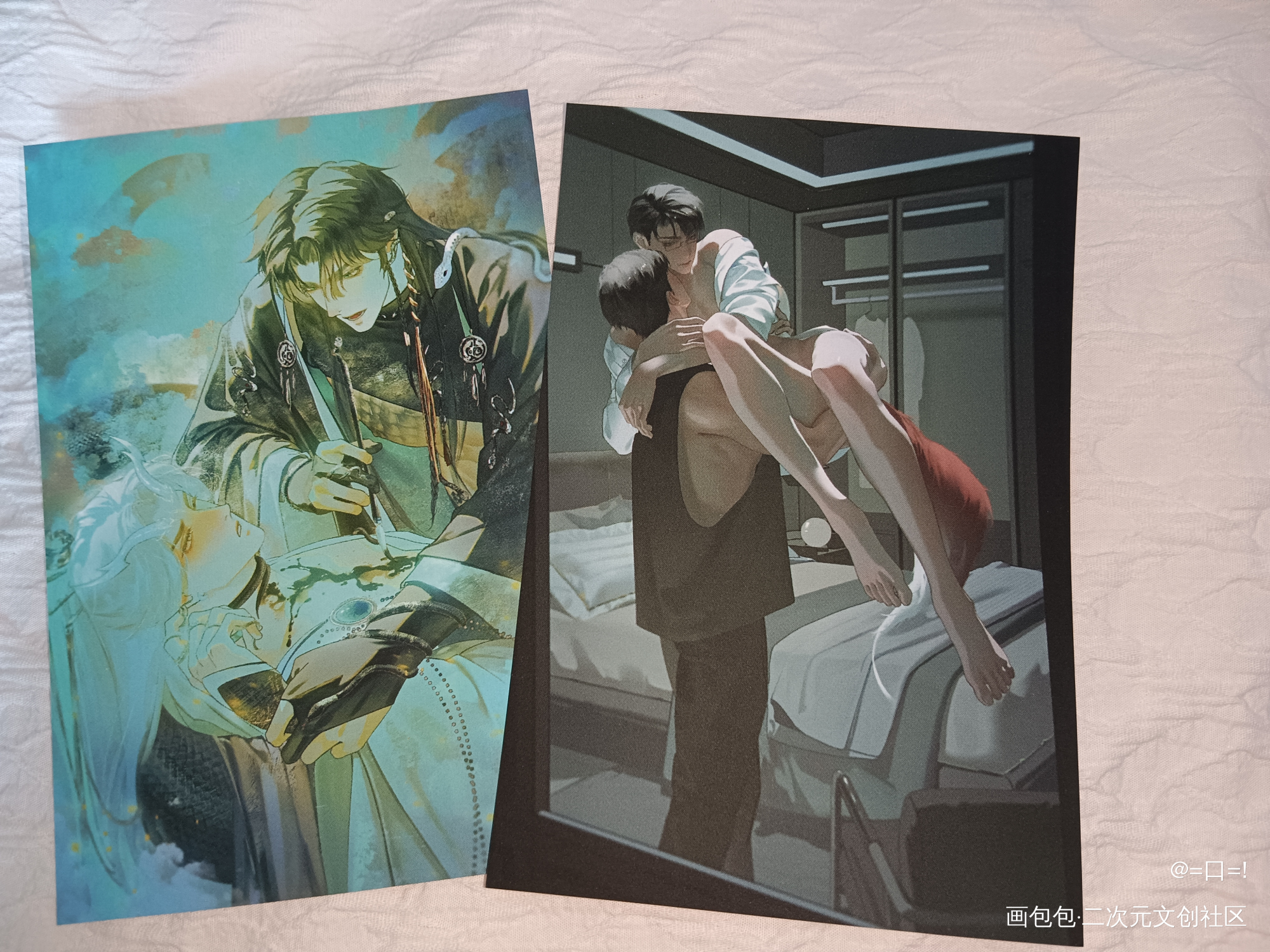 好美，我库库吃_谁把谁当真针锋对决无料返图袅袅秋风声绘画作品