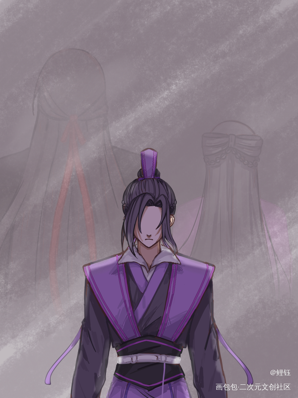 “一辈子都在释怀的江晚吟”_魔道祖师江澄绘画作品