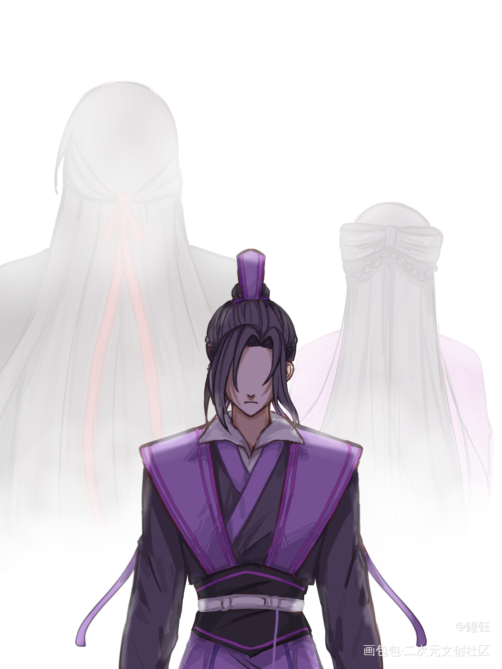 “一辈子都在释怀的江晚吟”_魔道祖师江澄绘画作品