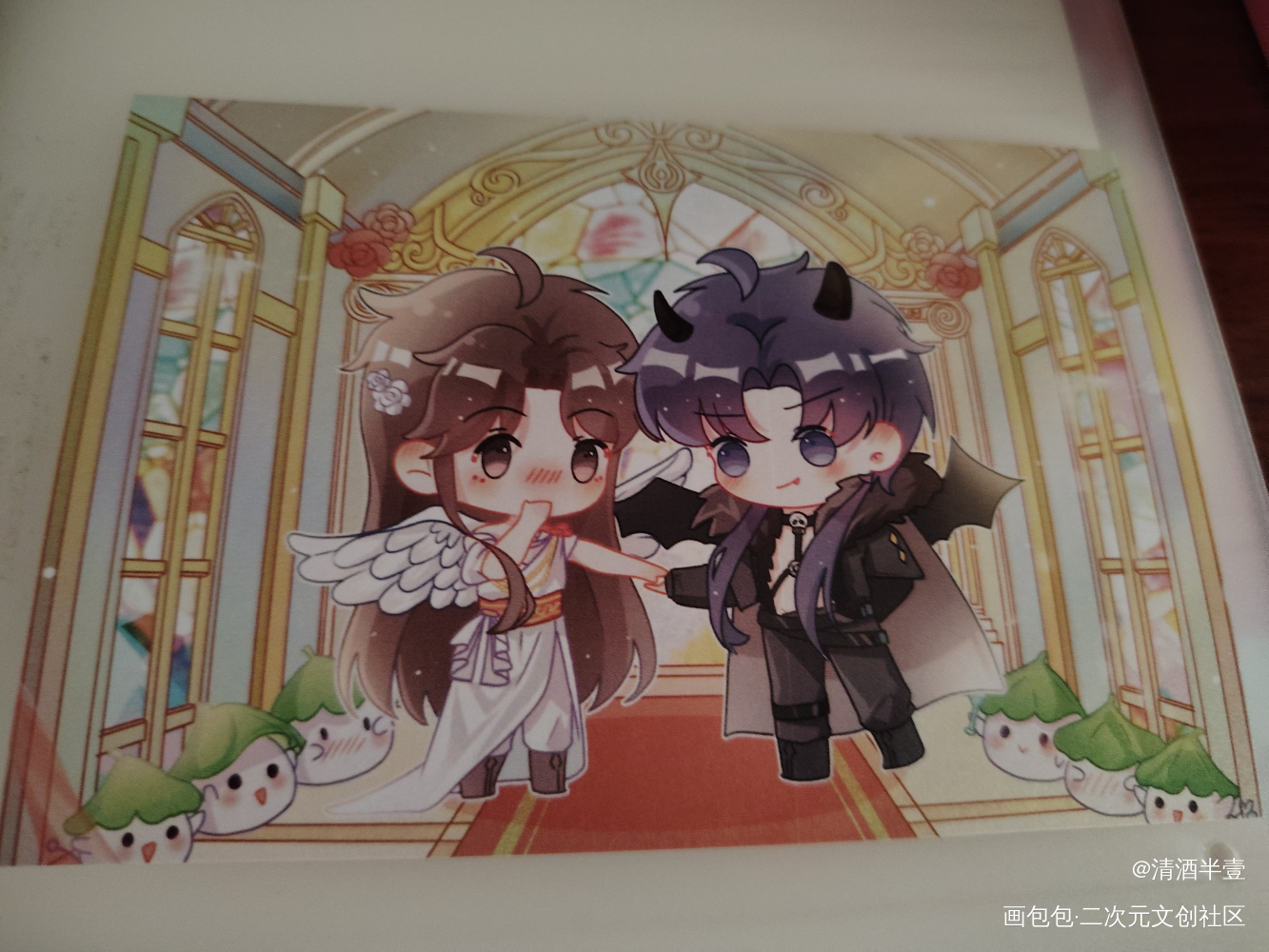 _二哈和他的白猫师尊无料返图绘画作品